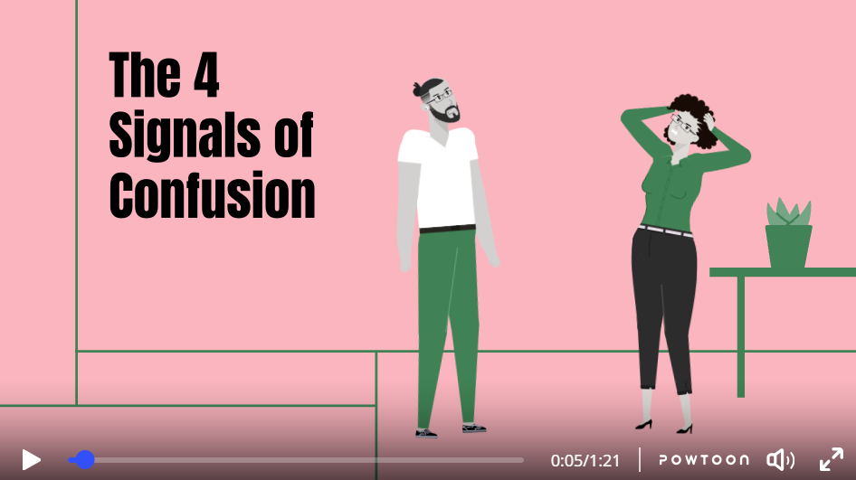 Explainer Video: The 4 Signals of Confusion